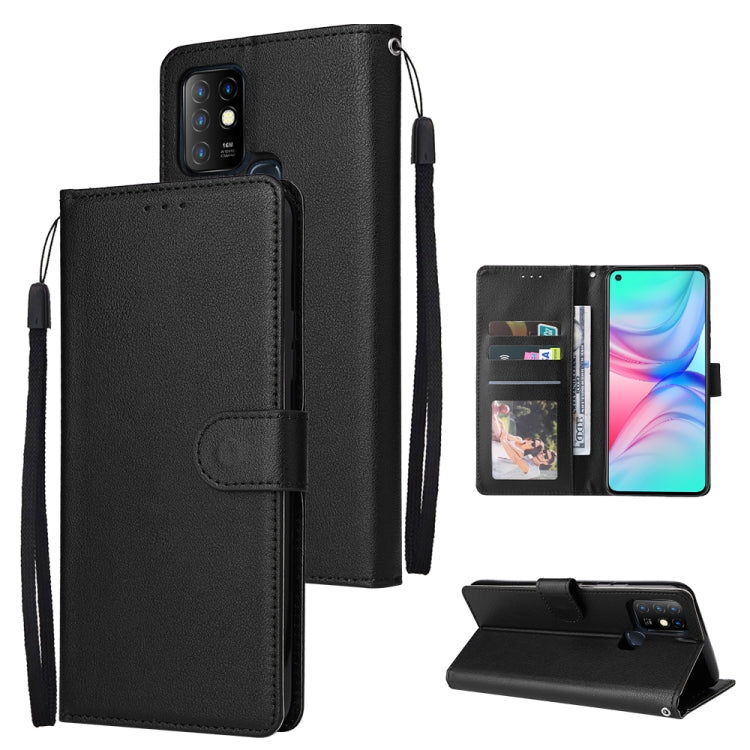 Custodia in pelle flip orizzontale multifunzionale con tre slot per schede, For Infinix Hot 11s, For Infinix Hot 10, For Infinix Hot 10s