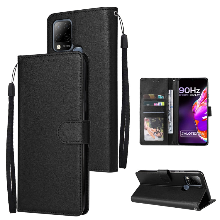 Custodia in pelle flip orizzontale multifunzionale con tre slot per schede, For Infinix Hot 11s, For Infinix Hot 10, For Infinix Hot 10s