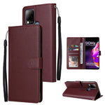 Custodia in pelle flip orizzontale multifunzionale con tre slot per schede, For Infinix Hot 11s, For Infinix Hot 10, For Infinix Hot 10s
