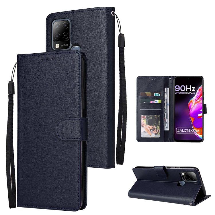 Custodia in pelle flip orizzontale multifunzionale con tre slot per schede, For Infinix Hot 11s, For Infinix Hot 10, For Infinix Hot 10s