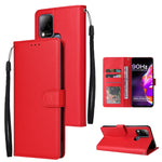 Custodia in pelle flip orizzontale multifunzionale con tre slot per schede, For Infinix Hot 11s, For Infinix Hot 10, For Infinix Hot 10s