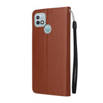 Custodia in pelle flip orizzontale multifunzionale con tre slot per schede, For Infinix Hot 10i, For Infinix Hot 9 Play, For Infinix Smart 5