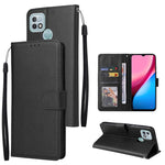 Custodia in pelle flip orizzontale multifunzionale con tre slot per schede, For Infinix Hot 10i, For Infinix Hot 9 Play, For Infinix Smart 5
