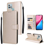 Custodia in pelle flip orizzontale multifunzionale con tre slot per schede, For Infinix Hot 10i, For Infinix Hot 9 Play, For Infinix Smart 5