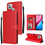 Custodia in pelle flip orizzontale multifunzionale con tre slot per schede, For Infinix Hot 10i, For Infinix Hot 9 Play, For Infinix Smart 5