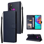 Custodia in pelle flip orizzontale multifunzionale con tre slot per schede, For Infinix Hot 10i, For Infinix Hot 9 Play, For Infinix Smart 5