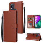 Custodia in pelle flip orizzontale multifunzionale con tre slot per schede, For Infinix Hot 10i, For Infinix Hot 9 Play, For Infinix Smart 5