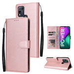 Custodia in pelle flip orizzontale multifunzionale con tre slot per schede, For Infinix Hot 10i, For Infinix Hot 9 Play, For Infinix Smart 5