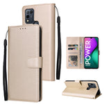 Custodia in pelle flip orizzontale multifunzionale con tre slot per schede, For Infinix Hot 10i, For Infinix Hot 9 Play, For Infinix Smart 5