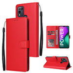Custodia in pelle flip orizzontale multifunzionale con tre slot per schede, For Infinix Hot 10i, For Infinix Hot 9 Play, For Infinix Smart 5
