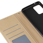Custodia in pelle flip orizzontale multifunzionale con tre slot per schede, For Realme 9i, For Realme 8i, For Realme C21Y / C25Y