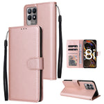 Custodia in pelle flip orizzontale multifunzionale con tre slot per schede, For Realme 9i, For Realme 8i, For Realme C21Y / C25Y