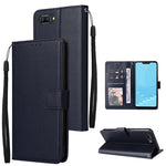 Custodia in pelle flip orizzontale multifunzionale con tre slot per schede, For Realme C2, For OPPO A15 / A15s / A35, For OPPO A5 / A3s / A12e / C1
