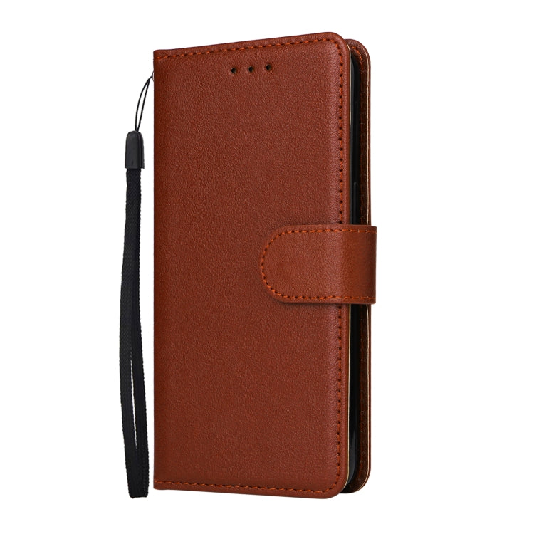 Custodia in pelle flip orizzontale multifunzionale con tre slot per schede, For OPPO A37, For vivo Y31, For vivo Y91C / Y1s