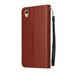 Custodia in pelle flip orizzontale multifunzionale con tre slot per schede, For OPPO A37, For vivo Y31, For vivo Y91C / Y1s