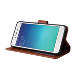 Custodia in pelle flip orizzontale multifunzionale con tre slot per schede, For OPPO A37, For vivo Y31, For vivo Y91C / Y1s