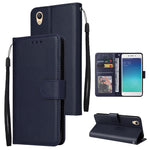 Custodia in pelle flip orizzontale multifunzionale con tre slot per schede, For OPPO A37, For vivo Y31, For vivo Y91C / Y1s