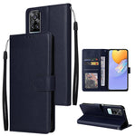 Custodia in pelle flip orizzontale multifunzionale con tre slot per schede, For OPPO A37, For vivo Y31, For vivo Y91C / Y1s