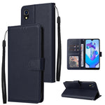 Custodia in pelle flip orizzontale multifunzionale con tre slot per schede, For OPPO A37, For vivo Y31, For vivo Y91C / Y1s