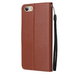 Custodia in pelle flip orizzontale multifunzionale con tre slot per schede, For vivo Y53, For Xiaomi Redmi 10C