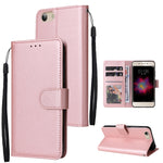 Custodia in pelle flip orizzontale multifunzionale con tre slot per schede, For vivo Y53, For Xiaomi Redmi 10C