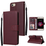 Custodia in pelle flip orizzontale multifunzionale con tre slot per schede, For vivo Y53, For Xiaomi Redmi 10C