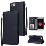 Custodia in pelle flip orizzontale multifunzionale con tre slot per schede, For vivo Y53, For Xiaomi Redmi 10C
