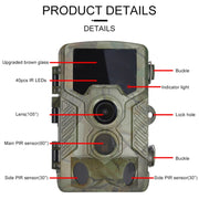 H881 Fotocamera da caccia con schermo TFT da 2,4 pollici da 21 megapixel, H881