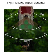 H881 Fotocamera da caccia con schermo TFT da 2,4 pollici da 21 megapixel, H881