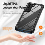Custodia per telefono antiurto per PC trasparente in TPU morbido, For Samsung Galaxy S23 5G, For Samsung Galaxy S23+ 5G, For Samsung Galaxy S23 Ultra 5G