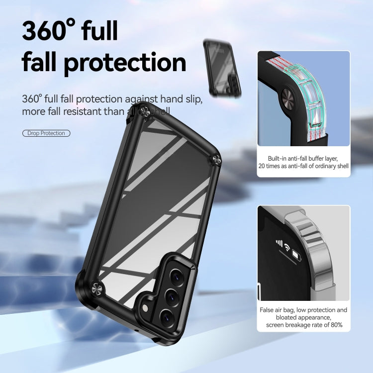 Custodia per telefono antiurto per PC trasparente in TPU morbido, For Samsung Galaxy S23 5G, For Samsung Galaxy S23+ 5G, For Samsung Galaxy S23 Ultra 5G