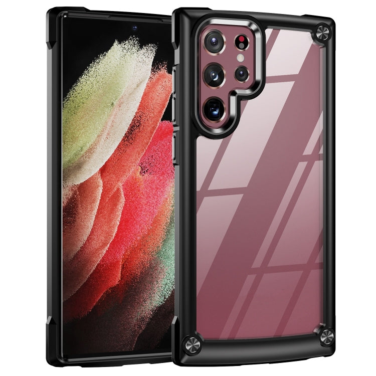 Custodia per telefono antiurto per PC trasparente in TPU morbido, For Samsung Galaxy S23 5G, For Samsung Galaxy S23+ 5G, For Samsung Galaxy S23 Ultra 5G