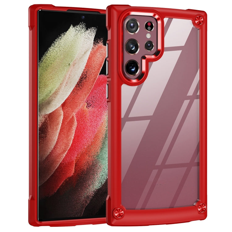 Custodia per telefono antiurto per PC trasparente in TPU morbido, For Samsung Galaxy S23 5G, For Samsung Galaxy S23+ 5G, For Samsung Galaxy S23 Ultra 5G