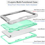 Custodia per tablet antiurto in silicone + PC, For iPad 10th Gen 10.9 2022