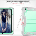 Custodia per tablet antiurto in silicone + PC, For iPad 10th Gen 10.9 2022