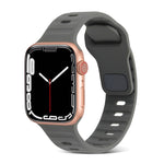 Cinturino sportivo in silicone, For Apple Watch Ultra 49mm / Series 8&7 45mm / SE 2&6&SE&5&4 44mm / 3&2&1 42mm, For Apple Watch Series 8&7 41mm / SE 2&6&SE&5&4 40mm / 3&2&1 38mm