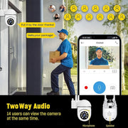A7 1080P HD Wireless WiFi Smart Surveillance Camera Support Visione notturna / Audio bidirezionale, without Memory, with 16G Memory, with 32G Memory