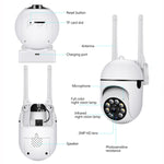 Telecamera di sorveglianza wireless 1080P con audio bidirezionale