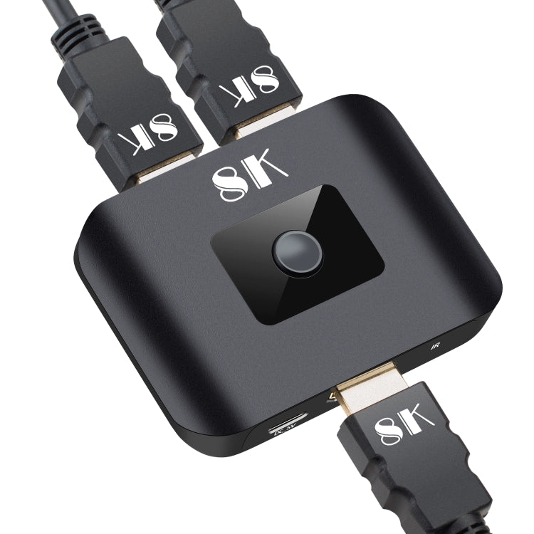Interruttore unidirezionale NK-H82 8K UHD HDMI 2X1 con telecomando, NK-H82