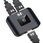 Interruttore unidirezionale NK-H82 8K UHD HDMI 2X1 con telecomando, NK-H82