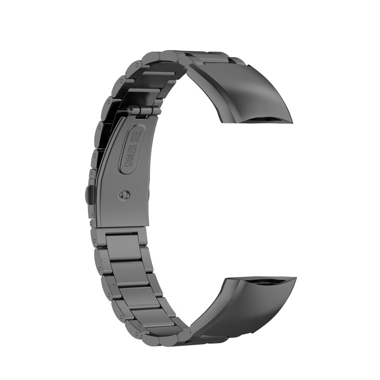 Per Huawei Honor Band 4 (CRS-B19) / Honor Band 5 (CRS-B19S) Cinturino da polso in acciaio con tre perline, For Honor Band 4