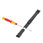 Per Huawei Honor Band 4 (CRS-B19) / Honor Band 5 (CRS-B19S) Cinturino da polso in acciaio con tre perline, For Honor Band 4