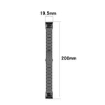 Per Huawei Honor Band 4 (CRS-B19) / Honor Band 5 (CRS-B19S) Cinturino da polso in acciaio con tre perline, For Honor Band 4