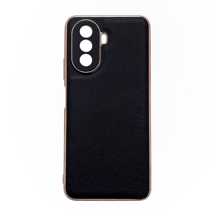 Custodia per telefono in vera pelle galvanica nano serie Waves, For Google Pixel 6, For Google Pixel 6 Pro, For Google Pixel 6a, For Google Pixel 7, For Google Pixel 7 Pro, For Huawei Enjoy 50 4G