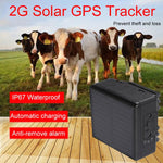 Localizzatore di localizzazione GPS solare RF-V24 4G Localizzatore di bestiame, with 2G Memory, with 4G Memory