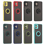 Custodia per telefono Q Shadow 1 serie TPU + PC con anello, For Motorola Moto G32, For Motorola Moto G42, For OPPO A17 4G, For vivo V25, For ZTE Blade V40 Vita
