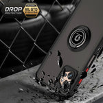 Custodia per telefono Q Shadow 1 serie TPU + PC con anello, For Motorola Moto G32, For Motorola Moto G42, For OPPO A17 4G, For vivo V25, For ZTE Blade V40 Vita