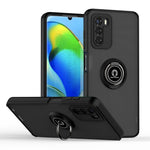 Custodia per telefono Q Shadow 1 serie TPU + PC con anello, For Motorola Moto G32, For Motorola Moto G42, For OPPO A17 4G, For vivo V25, For ZTE Blade V40 Vita