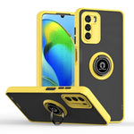 Custodia per telefono Q Shadow 1 serie TPU + PC con anello, For Motorola Moto G32, For Motorola Moto G42, For OPPO A17 4G, For vivo V25, For ZTE Blade V40 Vita