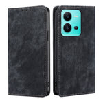 Custodia per telefono in pelle magnetica con spazzola antifurto RFID, For OPPO A17, For Realme C33 4G, For vivo V25 5G/V25e 5G, For vivo Y16 4G/Y02s 4G